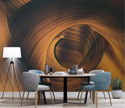 Abstrakte Geometrische Linien 3D Tapete Poster Restaurant Schlafzimmer Wohnzimmer Sofa TV Dekorative Wand-300cm×210cm