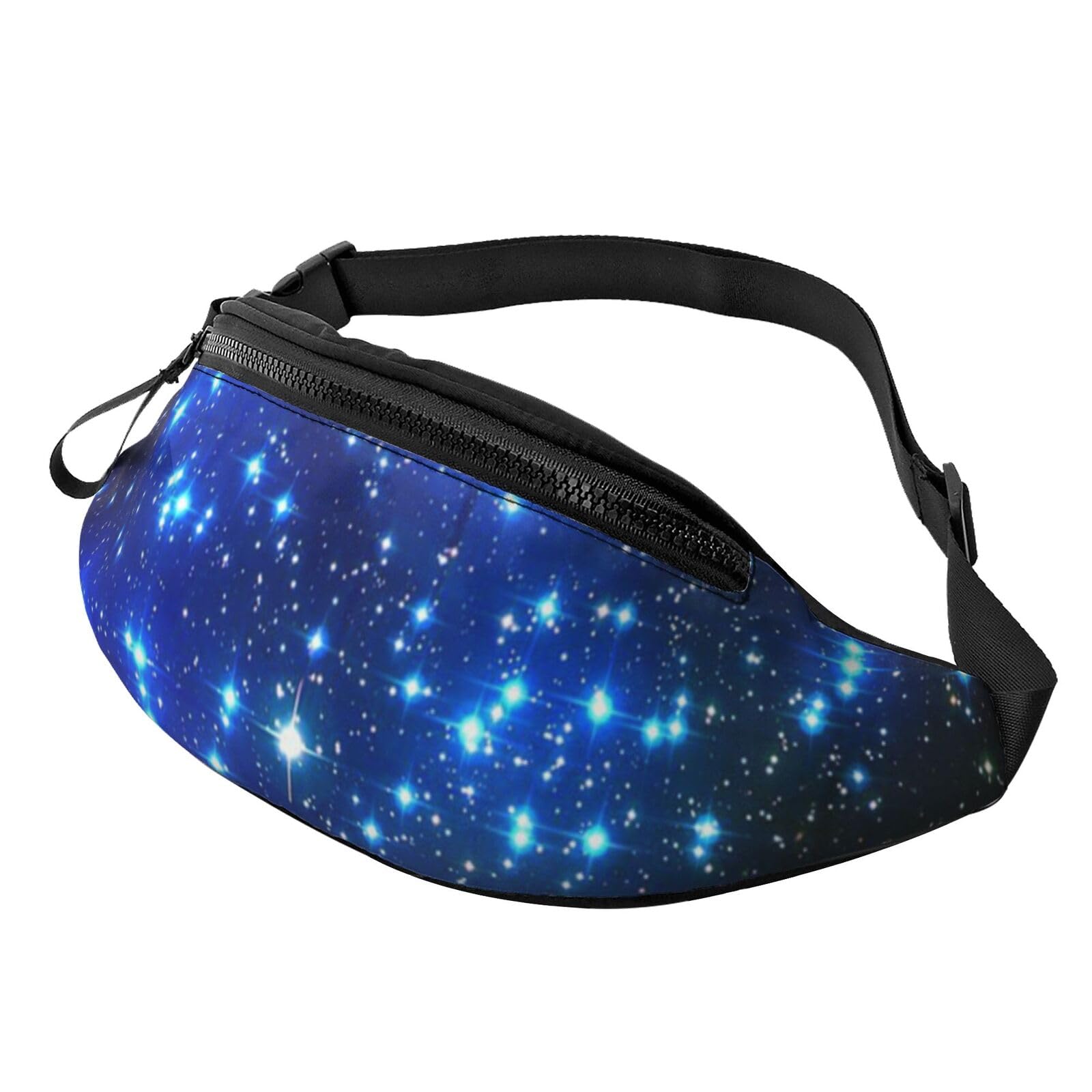 HSJFS Basketball-Brusttasche mit buntem Skizzen-Motiv, bedruckt, für Sport, Crossbody-Tasche, Galaxy Stars, Einheitsgröße