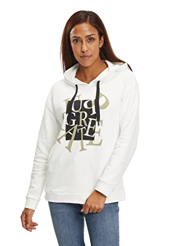 Cartoon Damen Hoodie Langarm Cream/Khaki,M