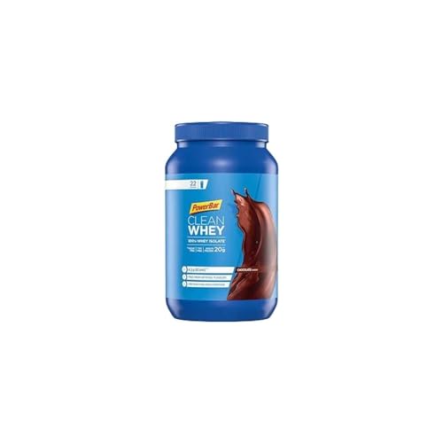 PowerBar Whey Protein 100% Isolate - Aminosäuren (BCAA) natürlich enthalten - Protein Shake - Chocolate Deluxe (1 x 570g)