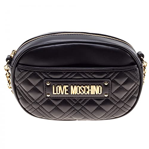 Love Moschino Damen BORSA A SPALLA Umhngetasche, Schwarz, Einheitsgröße