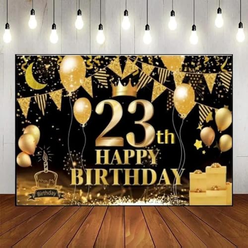 Alles Gute zum 21/22/23/24/25. Geburtstag Mädchen Spiel Maschine Hintergrund Jahrgang Foto Banner geboren Fotografie Requisiten Prinz Rot Junge Süß 210X150cm