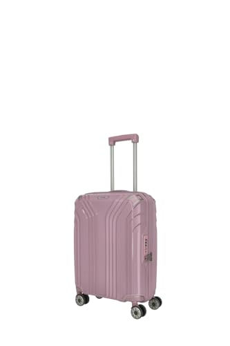 Travelite Elvaa Kabinentrolley 4 Rollen 55 cm 55cm Hartschale 41L Rose