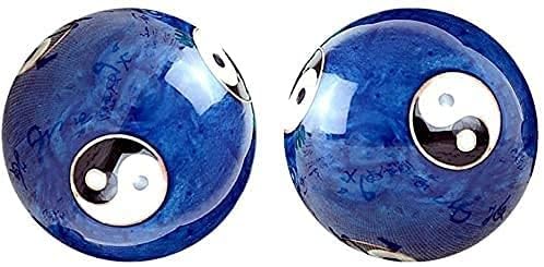 chinesische klangkugeln chinesische klangkugeln klein Chinesischer Fitnessball, 2 Paar, Massage-Fitnessball/Meditationsball, Handmassageballklangkugeln(Color:b)