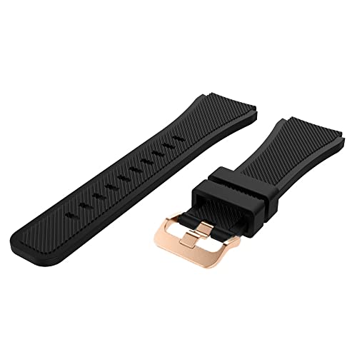 NEYENS 20 mm Smartwatch-Armband für Garmin Vivoactive 3 Venu SQ Venu 2 Plus, weiches Silikonband, Forerunner 645M, 245M, 55 Uhrenarmband, 20mm VENU-VENU SQ, Achat