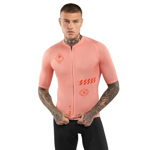 SIROKO - Radtrikot Biologische Abbaubarkeit Nomad Keirin - XL - Orange