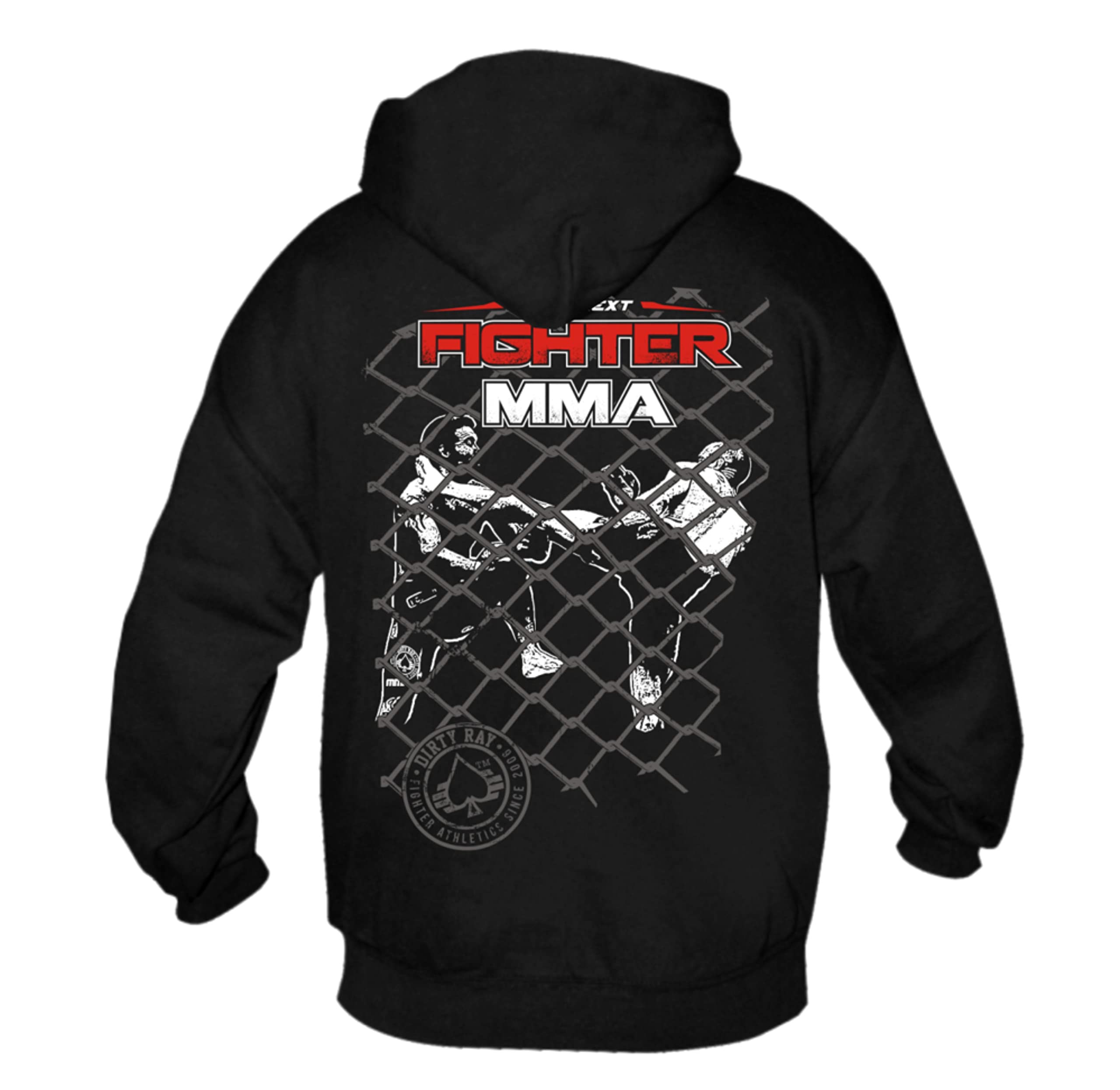 Dirty Ray Kampfsport MMA Fighter Who's Next Herren Kapuzenpullover B62C (XL)