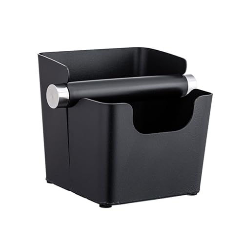 Fashion Kitchen Espresso Waste Box Stainless Steel Texture Coffee Grinds Knock Box Coffee Grounding Bin Coffee Accessories