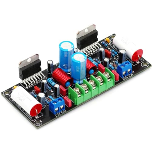 Lmzzdld TDA7294 100 W + 100 W Zweikanal-Audioverstärkerplatine Leistungsverstärkerplatine HiFi-Verstärkermodul Zubehör Fertig