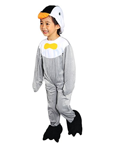 Ikumaal Pinguin-Kostüm, J13 Gr. 92-98, für Klein-Kinder, Babies, Pinguin-Kostüme Pinguine Kinder-Kostüme Fasching Karneval, Kinder-Karnevalskostüme, Kinder-Faschingskostüme, Geburtstags-Geschenk