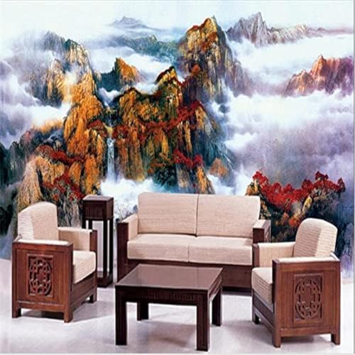 XLMING Landschaft 3D Tapete Wohnzimmer Sofa Schlafzimmer Esszimmer Home Dekoration Wand-350cm×256cm