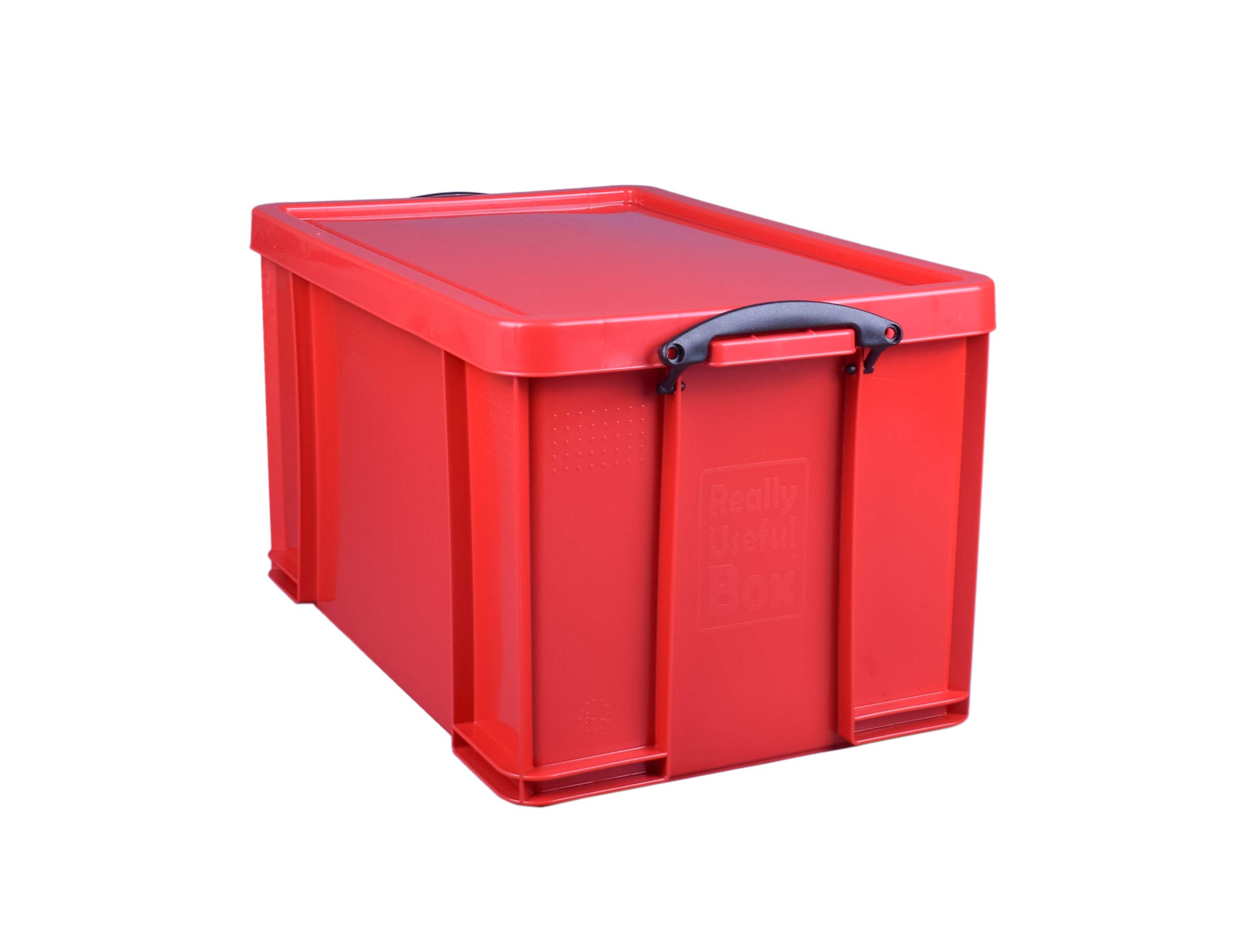 Really Useful Aufbewahrungsbox, Kunststoff, 84 l, Rot