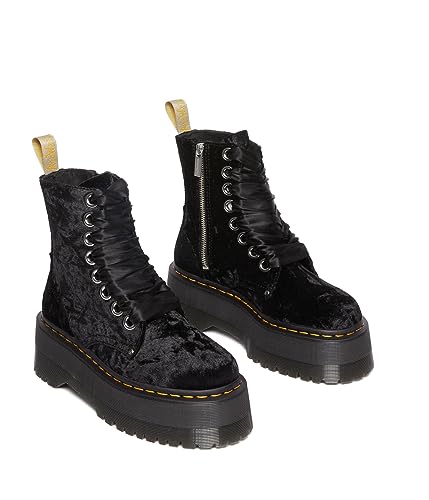 Dr. Martens Vegan Jadon Max Platform Stiefel Code 27292001, Schwarz , 40 EU