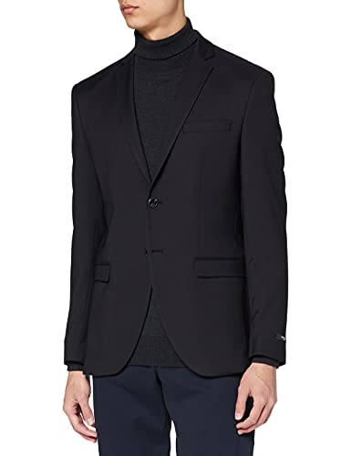 JACK & JONES PREMIUM Herren JPRSOLARIS NOOS Blazer, Schwarz Black, (Herstellergröße: 46)