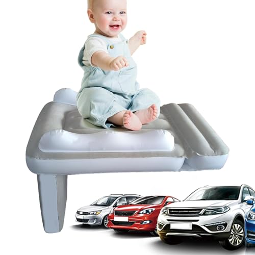 Aufblasbare Kindermatratze, Sitzverlängerung, Baby-Luftmatratze, Kinder-Luftbett, leichtes Reise-Luftbett, aufblasbares Luftflugzeug, kompaktes Luftbett für Kinder, Reisen, Auto, Flugzeug, Economy-Zug