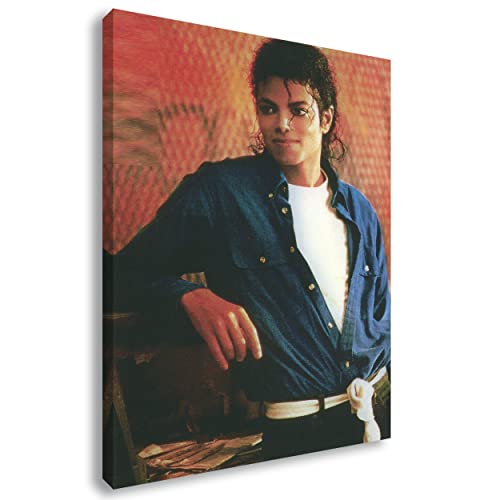 Artis Prints Leinwandbild Michael Jackson, Star - Hollywood, Sänger, Klein bis XXL, Inneneinrichtung - Wohnzimmer - Wohnung, Dekoration