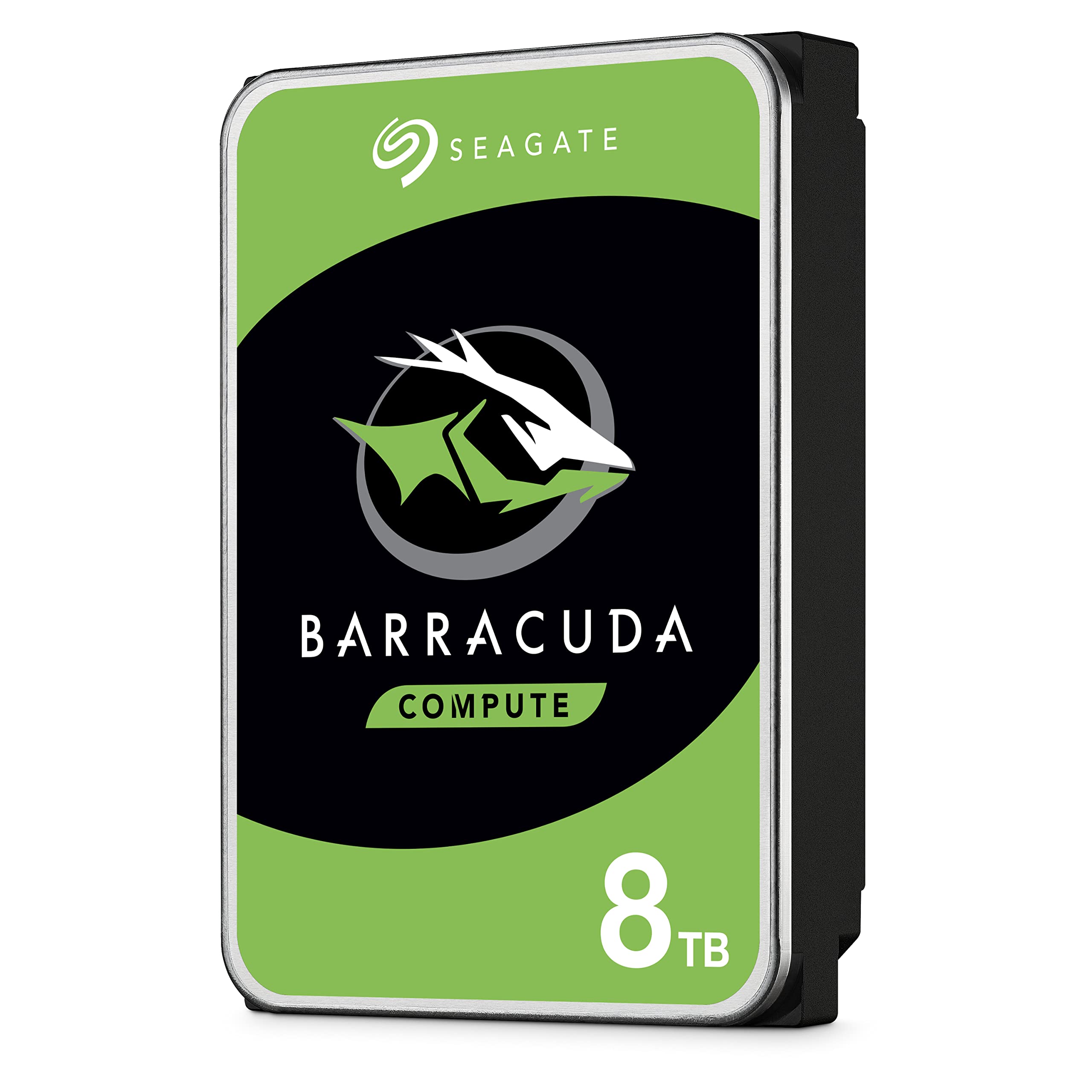 Seagate BarraCuda Pro 8TB interne Festplatte, 3.5 Zoll, 7200 u/min, 256 MB Cache, SATA 6GB/s, silber, Bulk, Modellnr.: ST8000DM0004