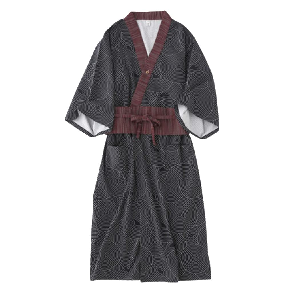 Fancy Pumpkin Kimono Kleid Pyjama für Herren Gr. L, Khaki1195L