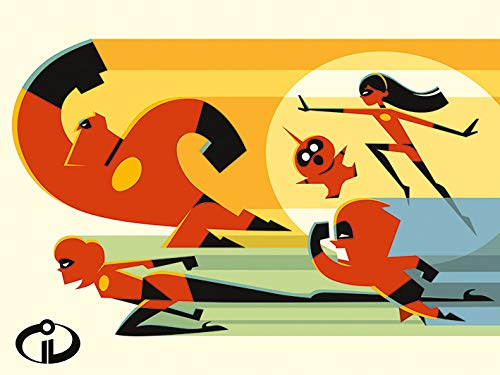 Disney Incredibles 2" to The Rescue, 60 x 80 cm, Leinwanddruck