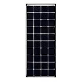 enjoy solar Mono 150W 12V Ultra SunPower Back-Contact Solarpanel Solarmodul Photovoltaikmodul mit schwarzen Rahmen und weißem Back- Sheet, ideal für Wohnmobil, Gartenhäuse, Boot