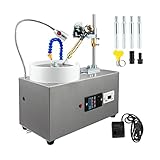 Multifunktional 180-W-Edelstein-Facettiermaschine mit Facettenmanipulator, LED-Lichtwasserpumpe, 2800 U/min, flacher Edelsteinverarbeitungs-Jade-Winkelpolierer Geeignet für verschiedene Nutzungsszenar