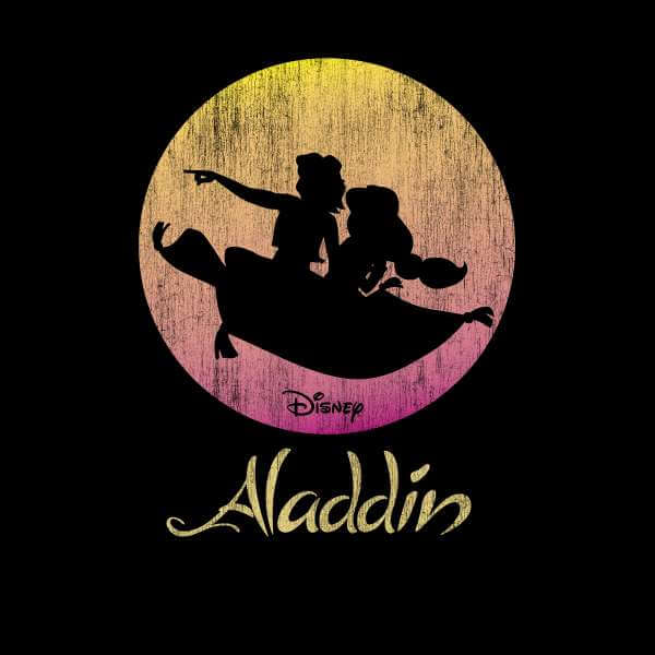 Disney Aladdin Flying Sunset Damen Sweatshirt - Schwarz - XL 2