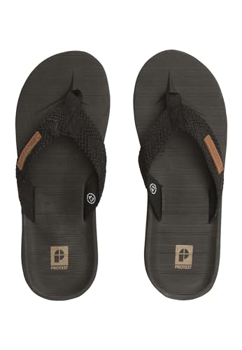 Protest Haiti Herren Flip Flop True Black 46