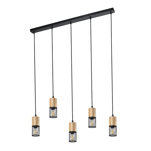 LQWELL® Pendellampe Hängelampe, Modern Hängeleuchte Pendelleuchte E14 Kronleuchter Mehrere Flammig für Wohnzimmer Schlafzimmer Esszimmer Gang Cafés Studio Bar