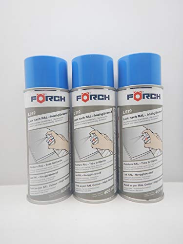 Förch HIMMELBLAU BLAU RAL 5015 Lack LACKSPRAY Spray SPRAYDOSE 400ML (3)