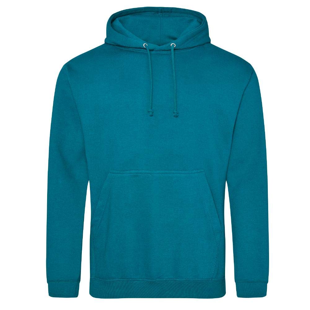 Just Hoods - Unisex College Hoodie/Jade, 3XL