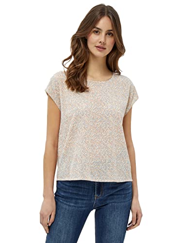 Peppercorn ,Women's ,Danea Malucca Tee, 2284P Skyway Blue Print ,XXL