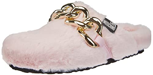 Love Moschino Damen Scarpad.birki30 Peloson Schuh, Puder, 38 EU