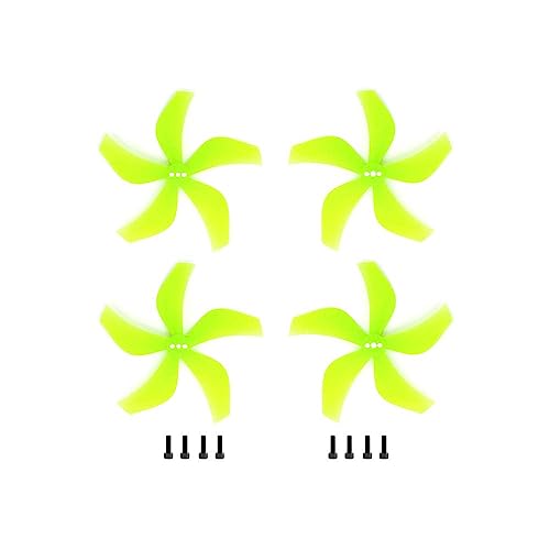 LSFWJP for DJI Avata Propeller Props Drone 2925s Klinge Requisiten Ersatz Leichte Flügel Fans Propeller for DJI Avata Zubehör (Color : A Set of Yellow)