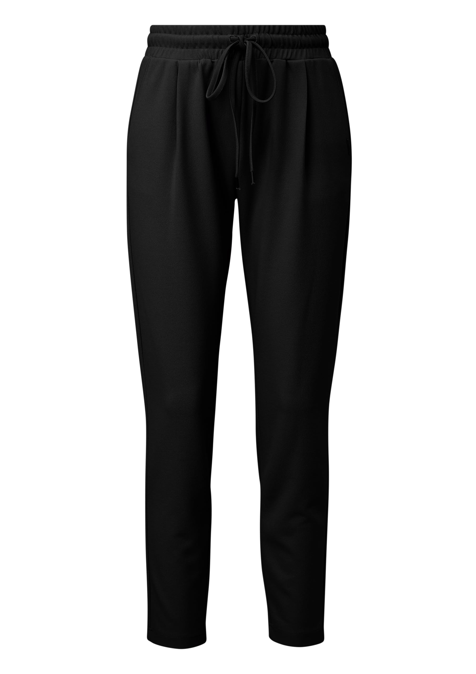 QS Jogpants aus Interlock-Crêpe schwarz 42/32