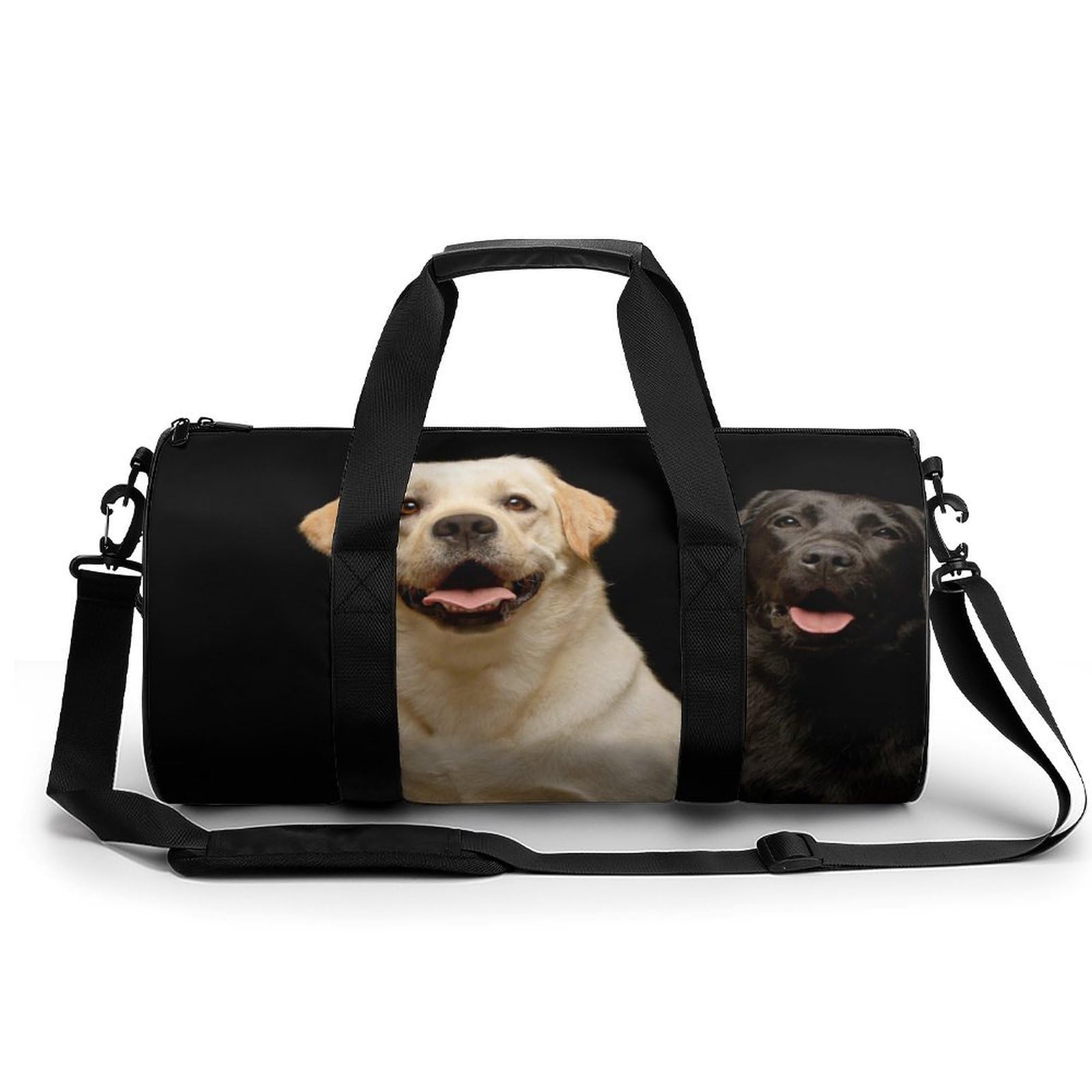 Golden Retriever Labrador Sport Duffel Bag Sporttasche Reisetasche Handgepäck Tasche Schwimmtasche Weekender Bag 45x23x23cm