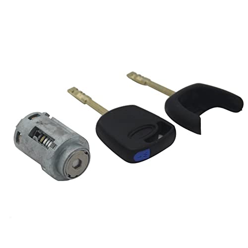 VLZUNO KOMPLETTES Schloss-Set ZÜNDSCHALTER TÜRSCHLOSS STAMMSCHLOSS, for Ford, for Mondeo, 2001-2007 LK1S71F22050AA Autotür-Schließzylinder(Mondeo Door Lock)