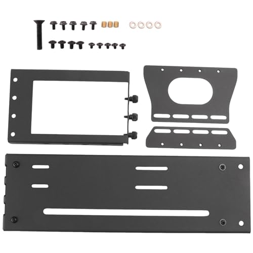 Knadgbft PCI-E-Riser, PC-Grafikkarte, Universeller Vertikaler StäNder, 2/3 SteckpläTze, GPU-Halterung - RTX3060 3090 4090 RX(C)