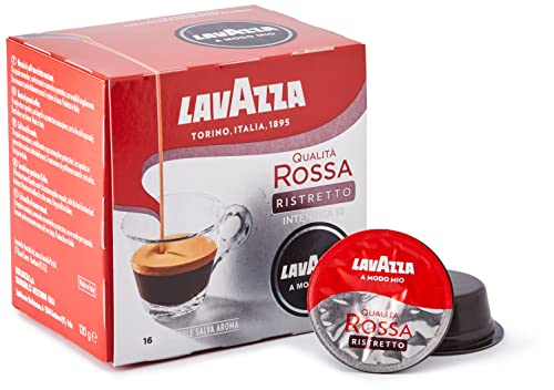 Lavazza A Modo Mio Kaffeekapseln, Espresso-Qualität, Restretto, Packung mit 256 Kapseln