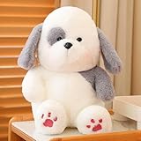 tYuNBd Kawaii Hund Plüschtiere Werden zum Leben erweckt, Flauschige weiche Plüsch Haustier Plüschtier Puppen, niedliches Kinderspielzeug, Geburtstagsgeschenke, Heimdekoration 25cm 3