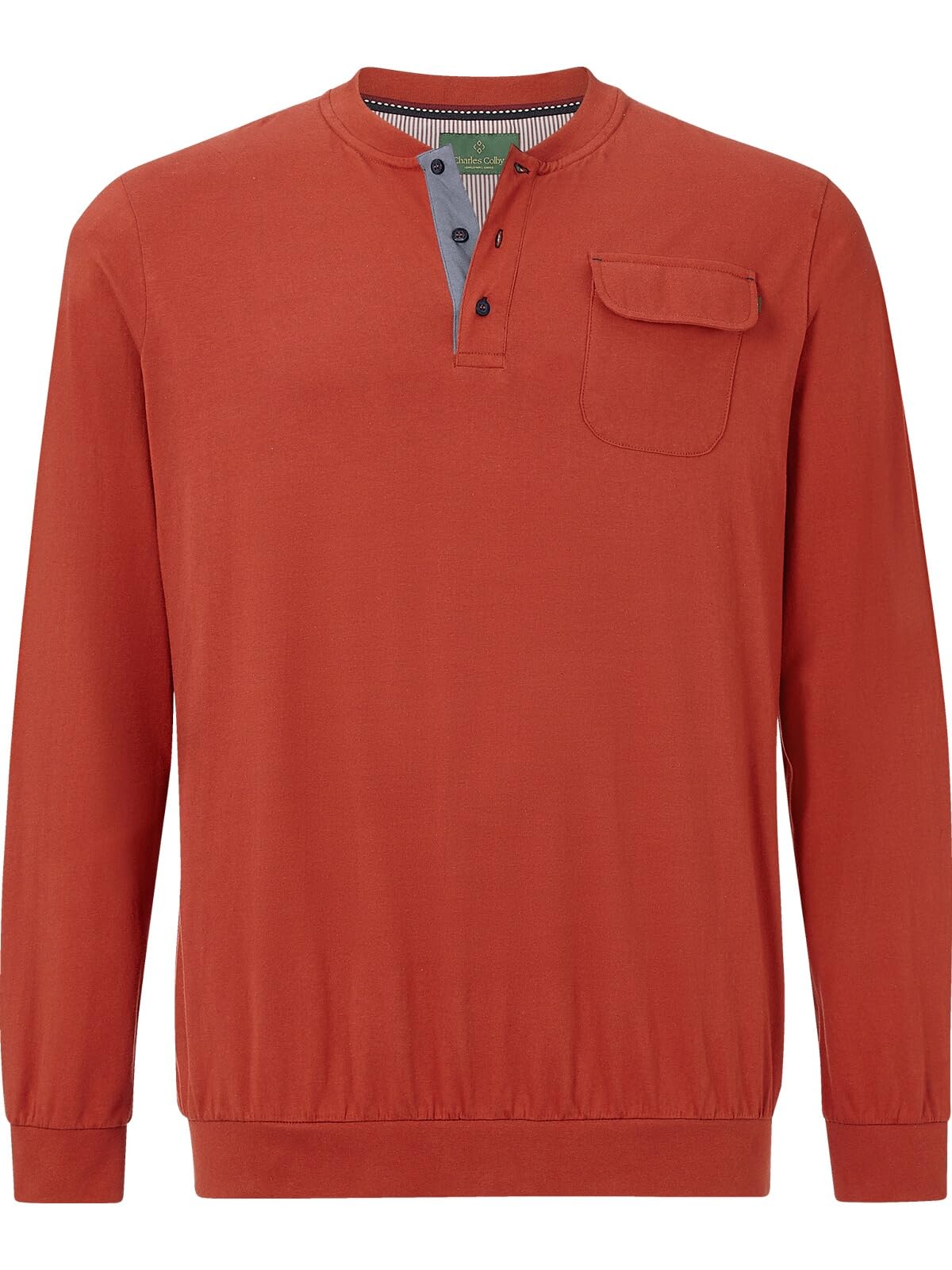 Charles Colby Herren Sweatshirt Earl Keith orange 3XL (XXXL) - 64/66