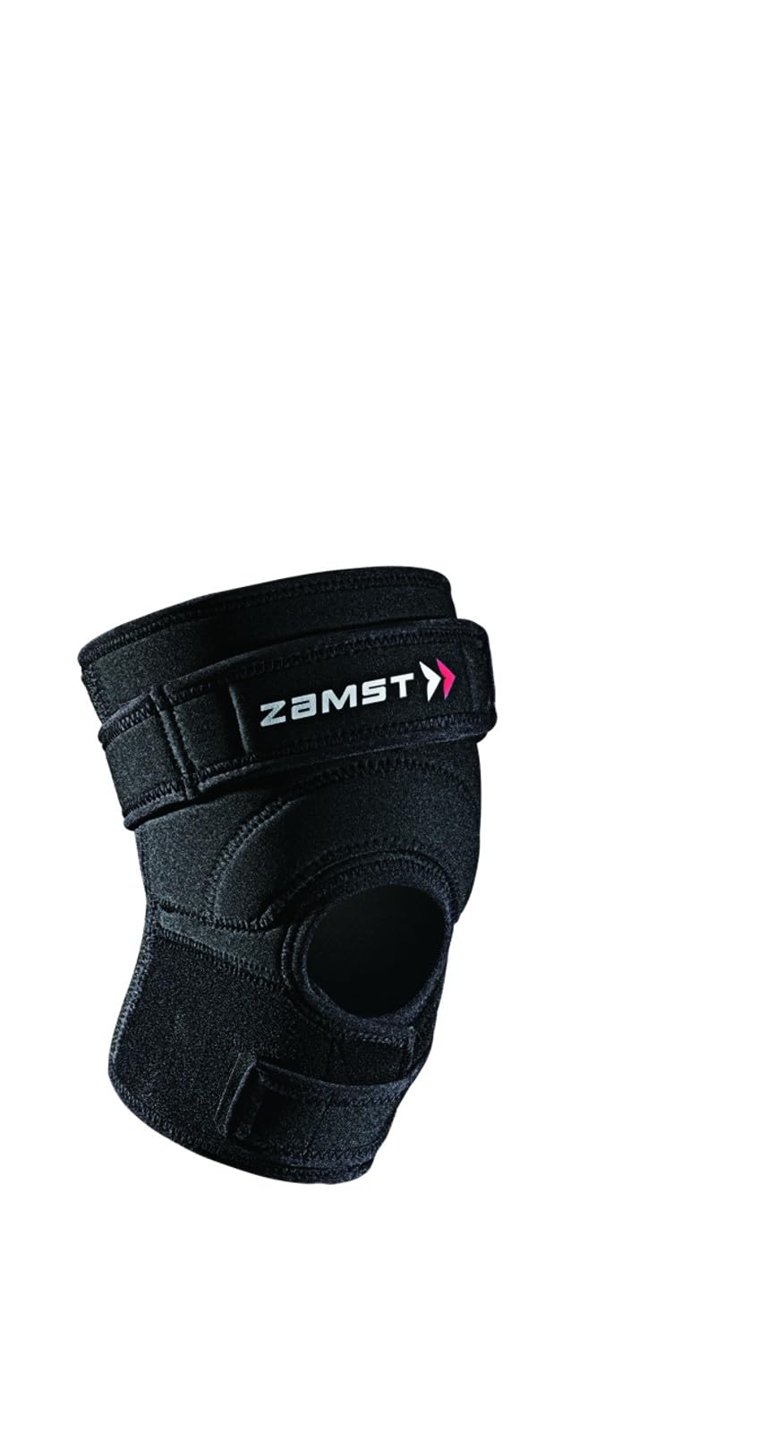 Zamst JK-2 Kniebandage (Größe XL) - Optimierte Patellasehnenbandage - Kompressions Bandage Knie - für Basketball, Volleyball, Fußball, Sprungsportarten - Einzigartiges Patellapolster und Quad-Riemen