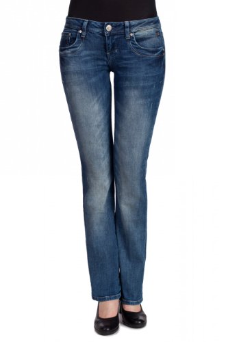 LTB Jeans Damen Valerie Bootcut Jeans (weites Bein),per Pack Blau (Whisper 2492),W34/L32