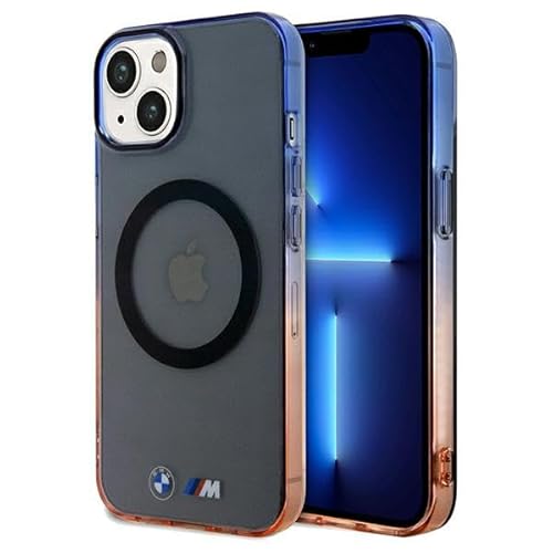 CG MOBILE BMW BMHMP15MHTGE Hülle für iPhone 15 Plus / 14 Plus 6.7" grau hardcase Gradient Bumper