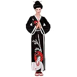 W WIDMANN MILANO Party Fashion - Kostüm Geisha, Kimono, japanisches Kleid, Faschingskostüme