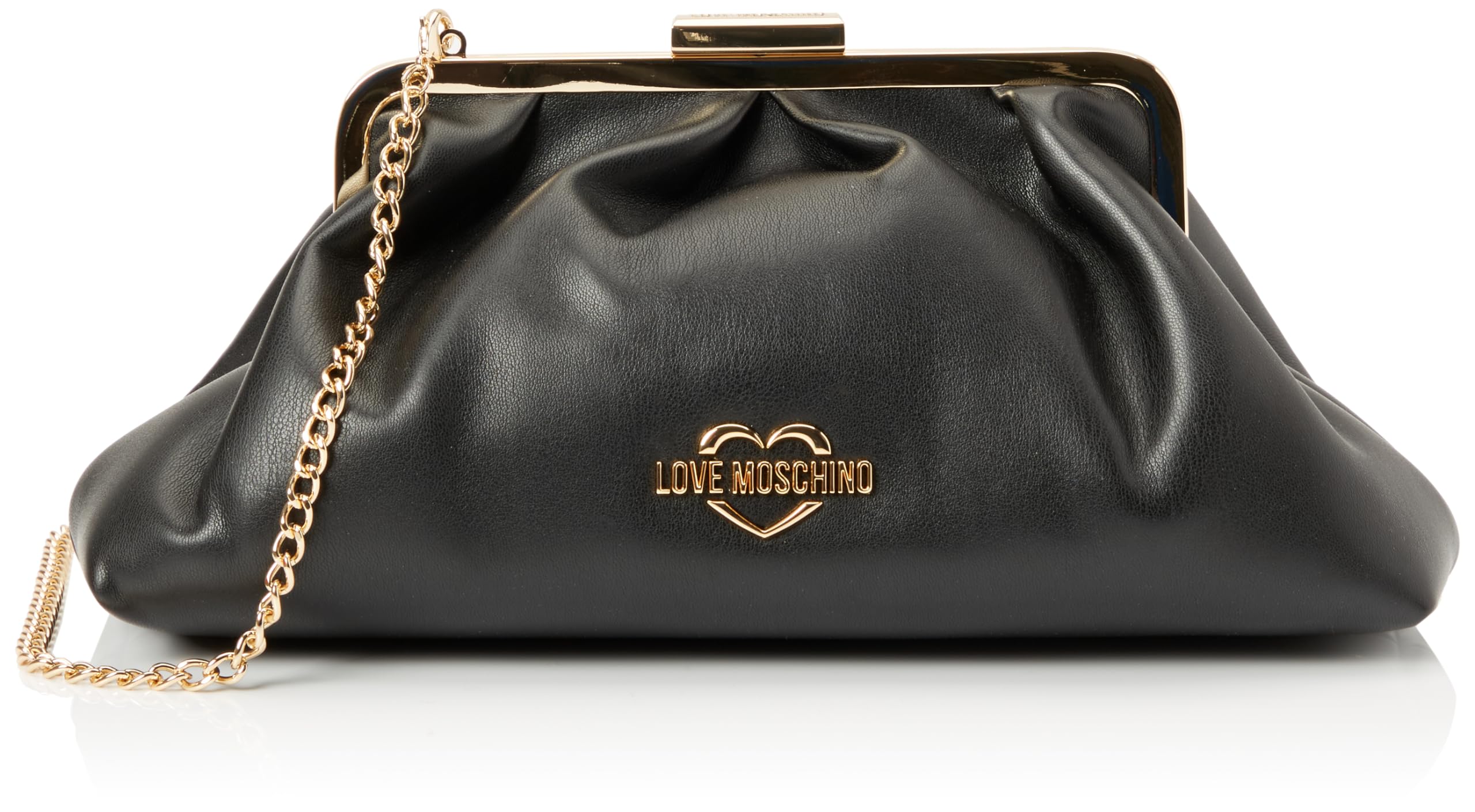 Love Moschino Damen Schultertasche, Schwarz Schultertasche, Schwarz