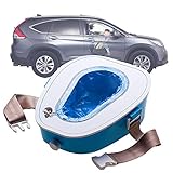 LESBJFDM Mobile Notfalltoilette für Erwachsene/Schwangere Frauen/alte Männer, tragbare Auto-Camping-Toilette für Outdoor, Camping, Reisen, Wandern