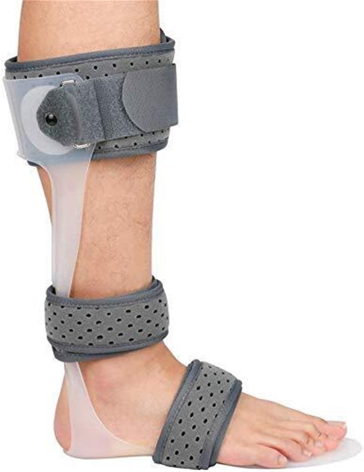 Drop Foot Brace Orthese AFO Brace Drop Foot Support Splint Medizinische Knöchel-Fuß-Orthese Unterstützung Drop Foot Postural Correction Brace (Color : Right, Size : S)