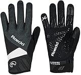 Roeckl Runaz Winter Fahrrad Handschuhe lang schwarz/weiß 2023: Größe: 9