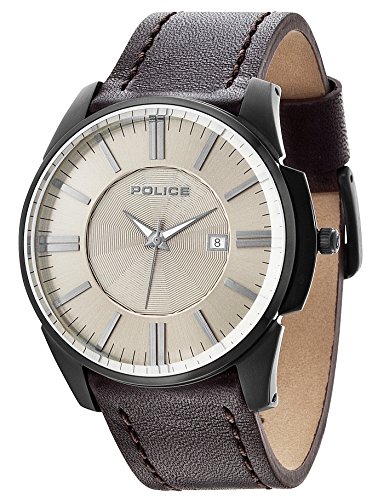 Police Herren-Armbanduhr Analog Quarz P14384JSB-19