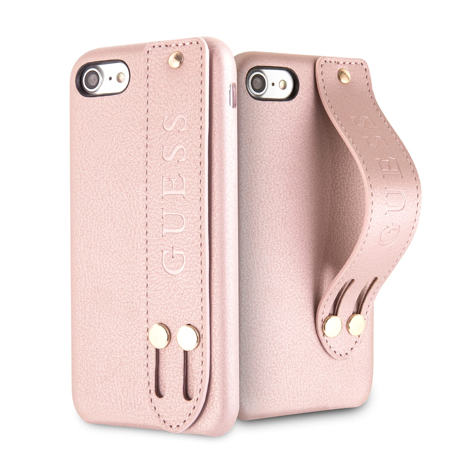 CG MOBILE Guess Strap Schutzhülle für iPhone 7/8/SE 2020, Rosa